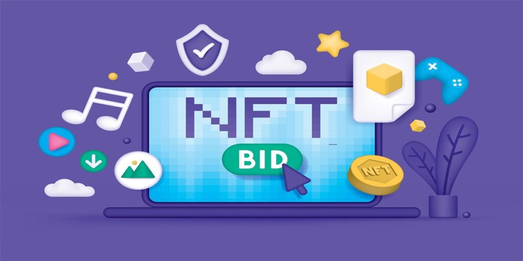 Generate an income stream by selling NFTs