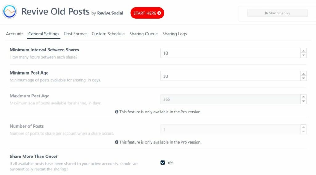 WordPress plugins for blogs: Revive Old Posts