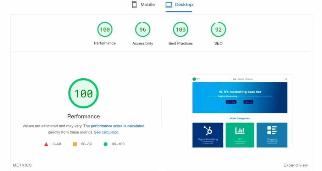 measuring SEO success metrics