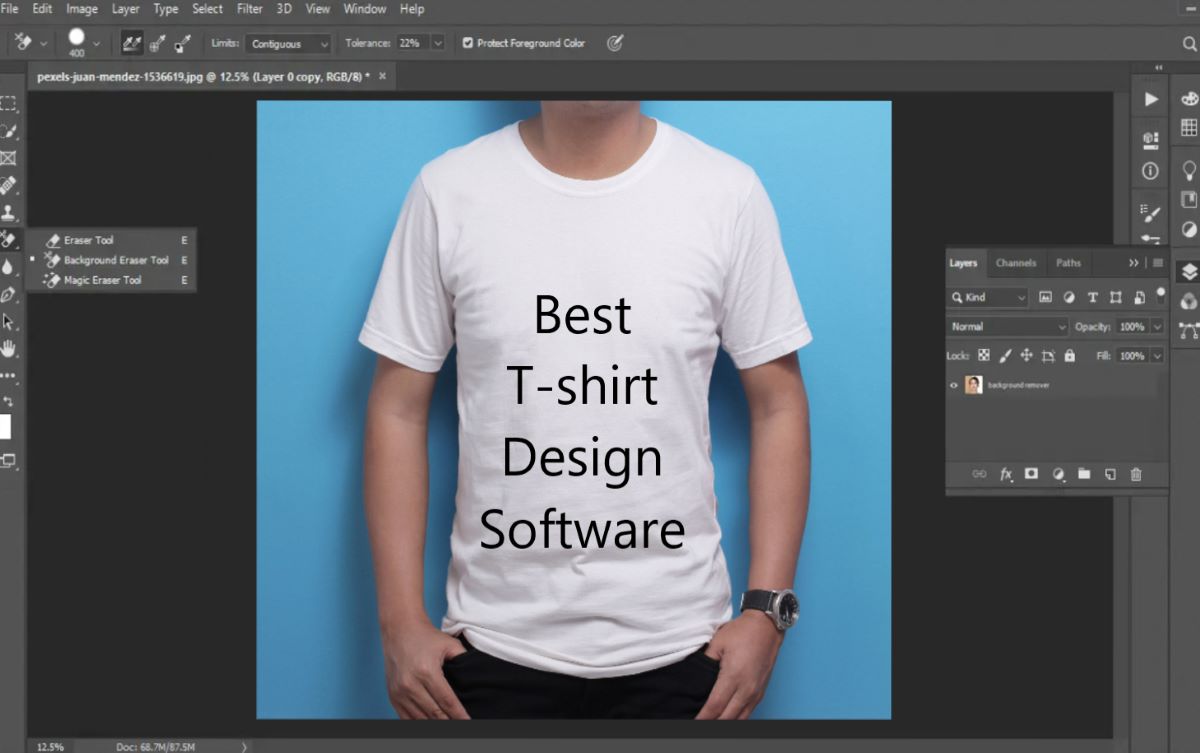 Design software for t-shirts